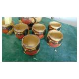 Vintage Pottery Tea Set
