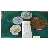 Assorted Glass and Ceramic Ashtrays