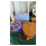 Wood and Tin Boxes