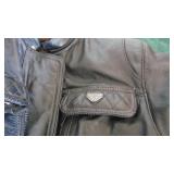 2-Leather Jackets, Size Small and Medium