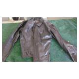 2-Leather Jackets, Size Small and Medium
