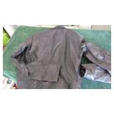 2-Leather Jackets, Size Small and Medium
