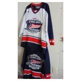 2-2005 World Junior Series Jerseys, Size Small and Medium