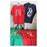 4- McDonalds T-Shirts, Large and XL Size