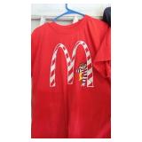 4- McDonalds T-Shirts, Large and XL Size