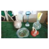 5-Pieces of Art Glass