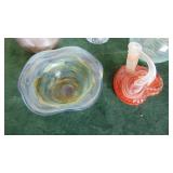 5-Pieces of Art Glass