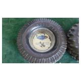 2- Vintage Goodyear Ashtrays