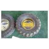 2- Vintage Goodyear Ashtrays