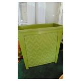 2- Vintage Waste Baskets and Butterfly Trays