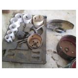 Variety of hole saw bits from assor...