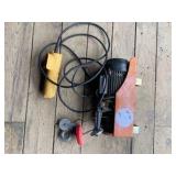 110v hanging cable winch