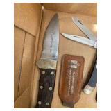 pocket and deer knifes