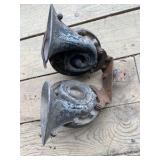 old antique car horns