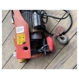 110v hanging cable winch