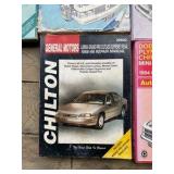 various car repair shop manuals
