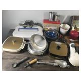Lot of Vintage Cooking Utensils and More