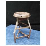 Metal milking stool