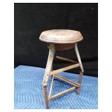 Metal milking stool