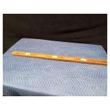 Vintage brass/wood Level