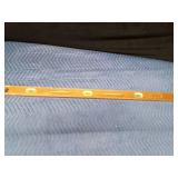 Vintage brass/wood Level