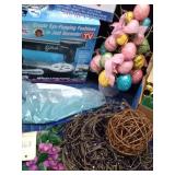 Box of craft items