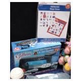 Box of craft items