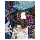 Box of craft items