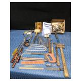 Box of tools and hardware