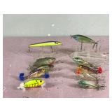 Lot of 10 Fishing Lures
