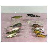 Lot of 10 Fishing Lures
