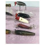 11 - Collectible Wooden Fishing Lures