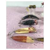 11 - Collectible Wooden Fishing Lures