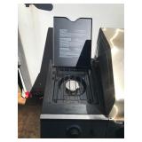Char Broil Propane Grill with Side Burner and Propane Tank