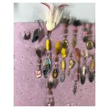 Large Lot of Fishing Lures - Mepps - Mother of Pearl and More