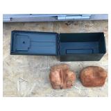 Ammo Can with a Pair of Kolpin Shooting Rests
