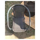 Patio Set - 2 Swivel Chairs and 2 Regular Chairs and Small Table