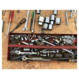 Large Lot of Tools - Large Sockets - Tape Measures - Allen Wrenches - Wrenches - Screwdrivers and More
