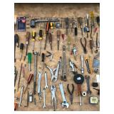 Large Lot of Tools - Large Sockets - Tape Measures - Allen Wrenches - Wrenches - Screwdrivers and More