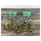 Lot of Ammo - Pistol Bullets and Spent Rounds