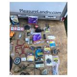 Lot of Hardware & More - Tool Belts - Electrical Tape - Saw Blades - Chain Saw Chains - Zip Ties and More