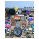 Lot of Hardware & More - Tool Belts - Electrical Tape - Saw Blades - Chain Saw Chains - Zip Ties and More