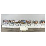 Lot of 7 Terry Redlin Collector Plates from the seasons to Remember Collection