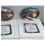 Lot of 7 Terry Redlin Collector Plates from the seasons to Remember Collection