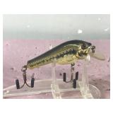 Lot of 10 Bagley Fishing Lures Shaped Like Bass