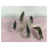 Lot of 5 Wooden Creek Chub Pikie Fishing Lures