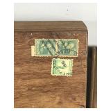 Military Wooden Box that was Shipped with Contents Inside - See description for more info