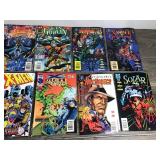 Lot of 18 Comic Books - Spider-Man - Venom - X-Men - Green Goblin - Babylon 5 - Batman - Wolverine - Primorals - Mike Danger - Solar - Xander