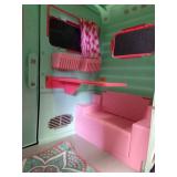 My Life toy camper with furniture and supplies