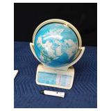 Battery operated Oregon Scientific Smart Globe with stylist